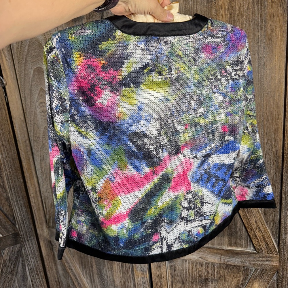 Michael Simon Sequined Jacket - image 3